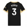 Manchester City Ruben Dias #3 Bortedrakt Kvinner 2026-27 Kortermet